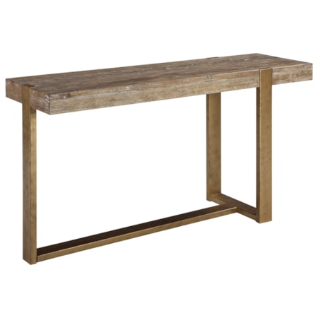 Modern Rustic Rectangular Sofa Table