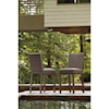 Ashley Furniture Signature Design Paradise Trail Set of 2 Barstools