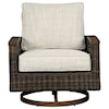 Signature Design by Ashley Paradise Trail Swivel Lounge Chair