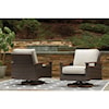 Ashley Furniture Signature Design Paradise Trail Swivel Lounge Chair