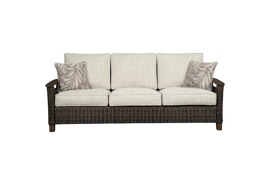Paradise Trail Sofa with Cushion by Signature Design by Ashley at Z & R Furniture