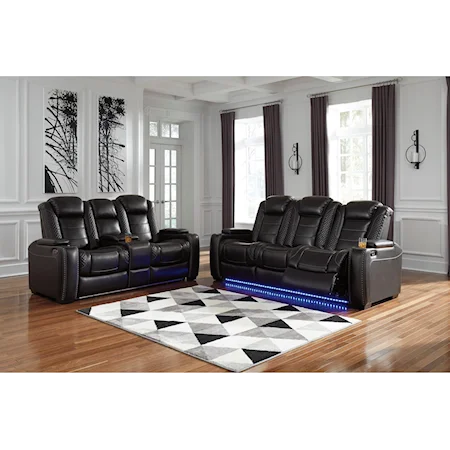 Power Reclining Living Room Group