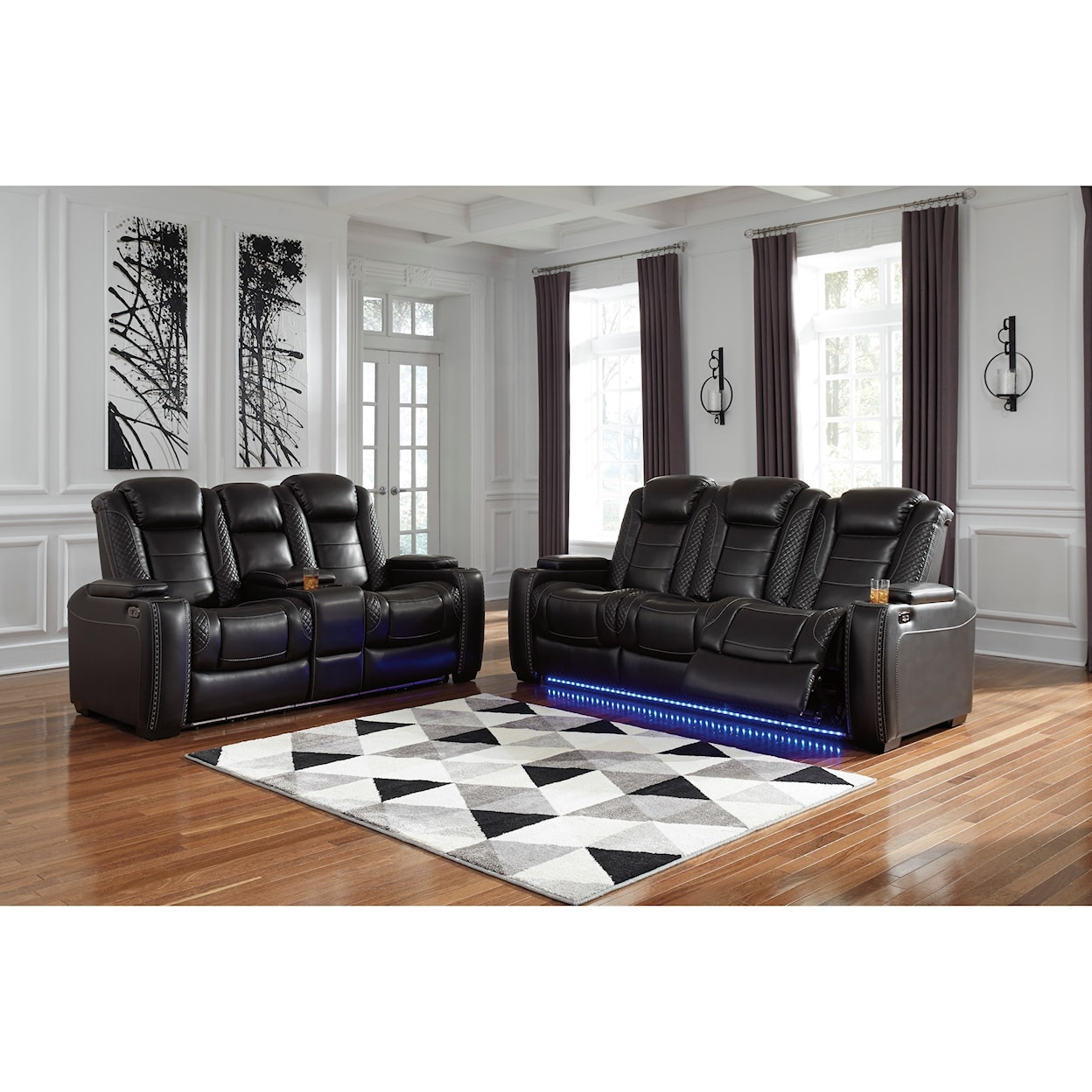 Ashley Furniture Signature Design Optimus Power Reclining Living Room Group