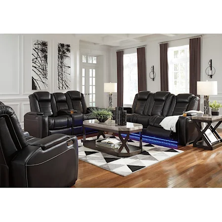 Power Reclining Living Room Group