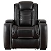 Michael Alan Select Party Time Power Recliner with Adjustable Headrest