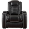 Signature Design Party Time Power Recliner with Adjustable Headrest