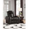 Signature Design by Ashley Furniture Party Time Power Recliner with Adjustable Headrest