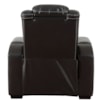 Signature Design by Ashley Party Time Power Recliner with Adjustable Headrest