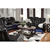 Ashley Signature Design Party Time Power Recliner with Adjustable Headrest