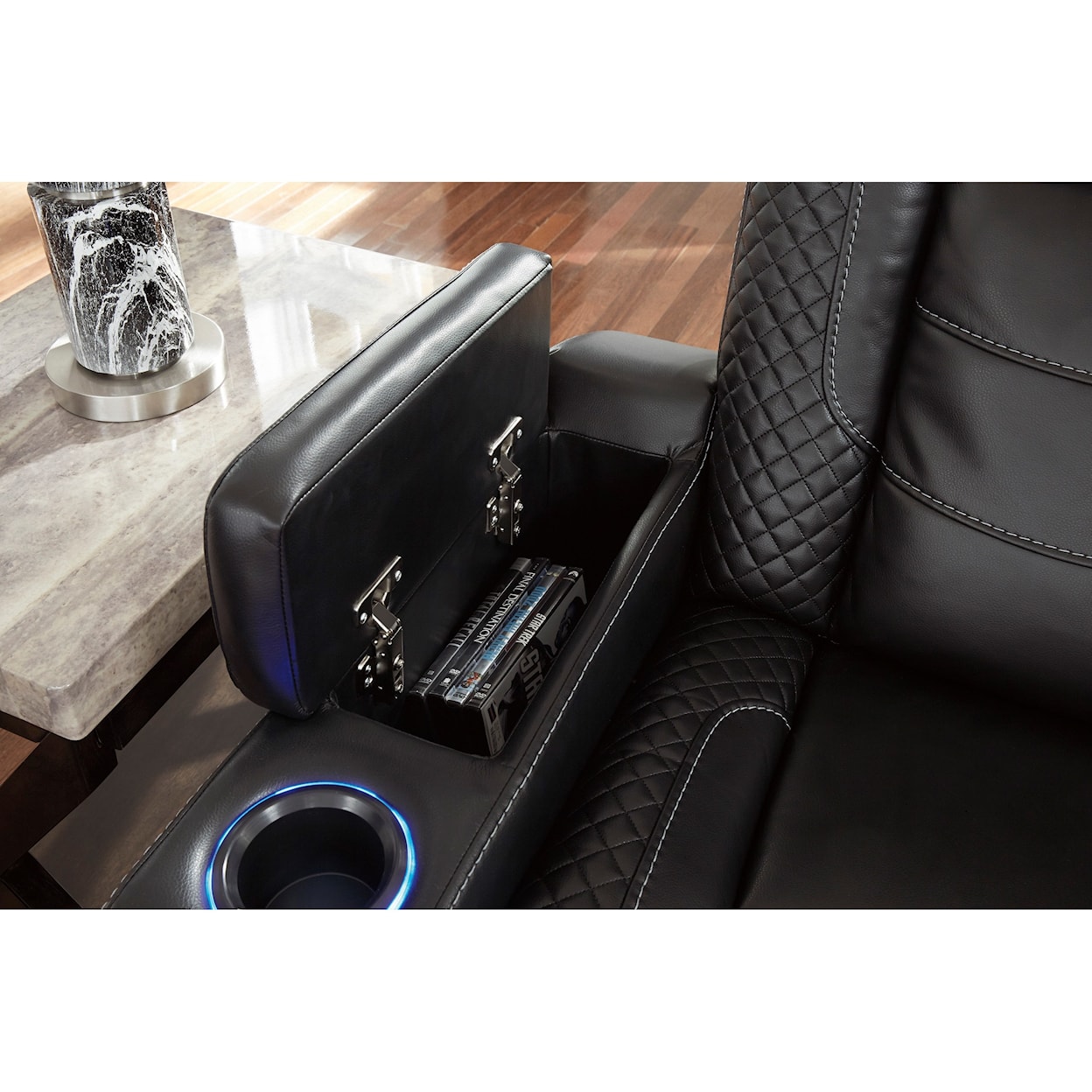 Ashley Furniture Signature Design Optimus Power Recliner with Adjustable Headrest