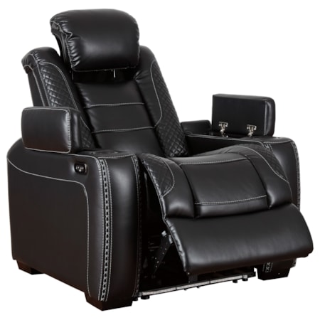 Power Recliner with Adjustable Headrest