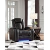 Signature Design Party Time Power Recliner with Adjustable Headrest