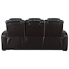 Ashley Signature Design Party Time Power Reclining Sofa w/ Adjustable Headrests
