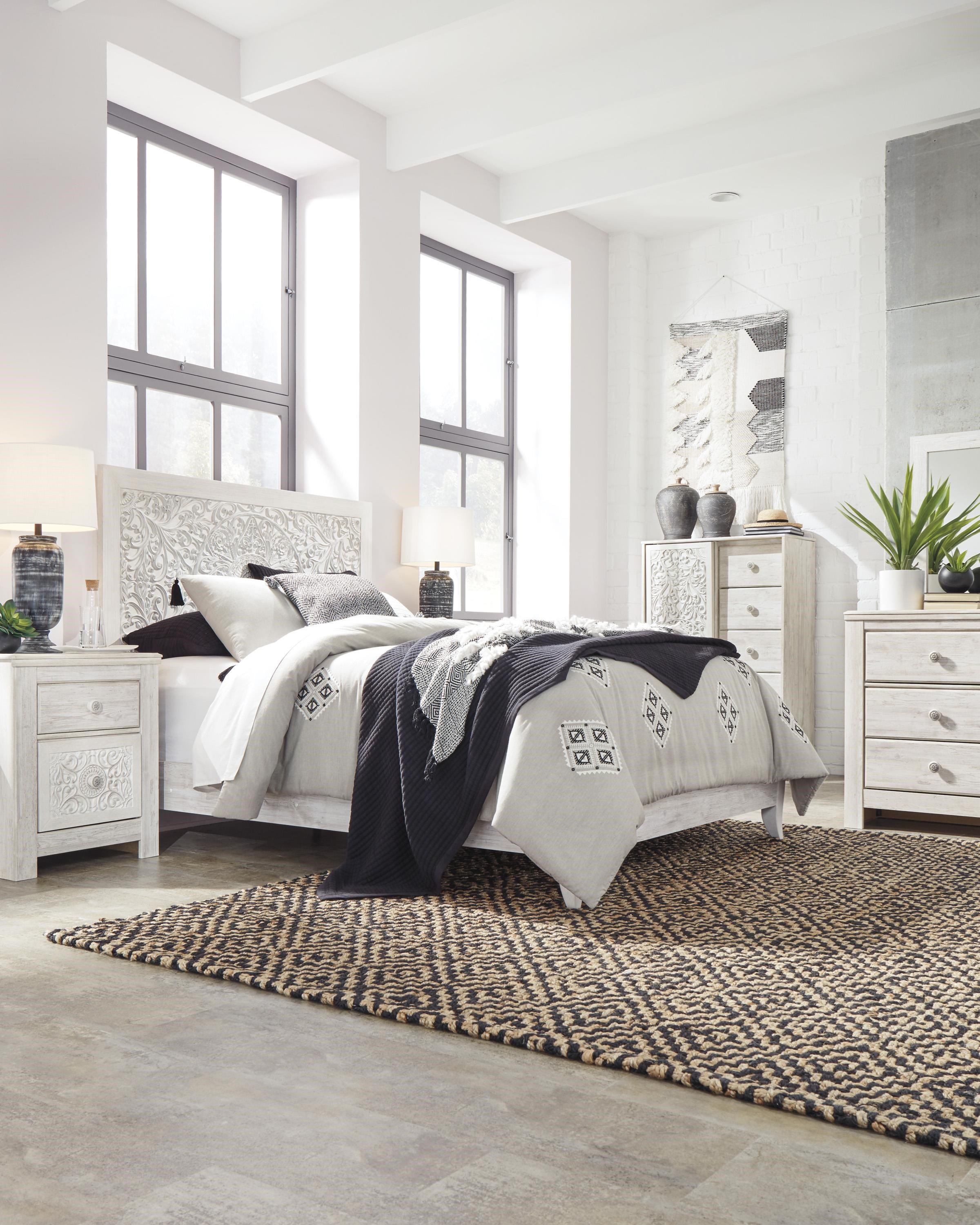Signature Design by Ashley Paxberry 581318106 3 Piece Whitwash