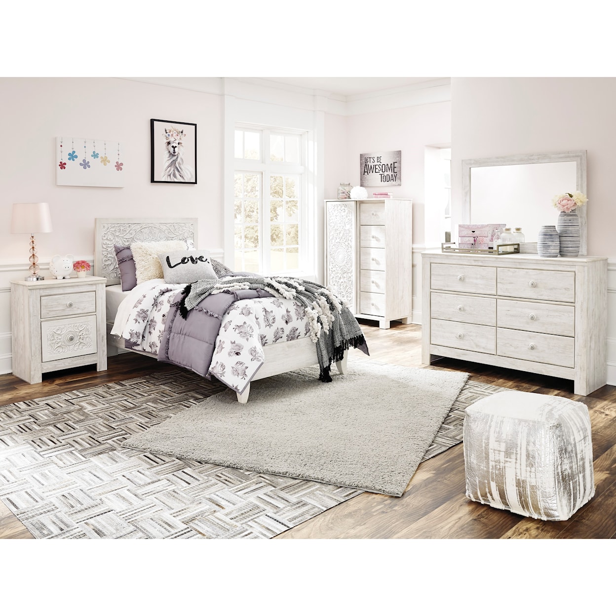 Ashley Furniture Signature Design Paxberry Twin Bedroom Group