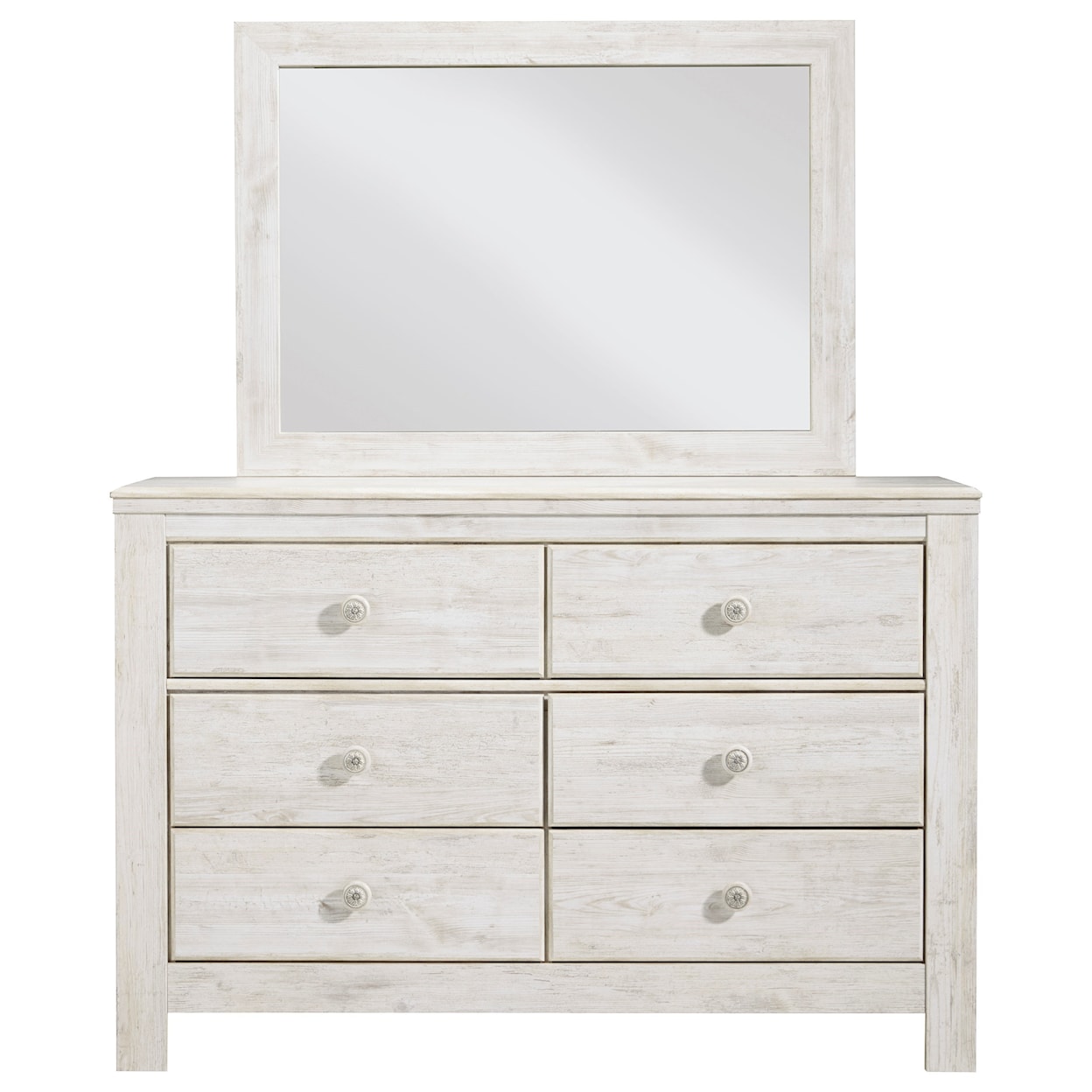 Signature Design by Ashley Furniture Paxberry Dresser & Bedroom Mirror