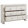 Signature Design by Ashley Furniture Paxberry Dresser & Bedroom Mirror