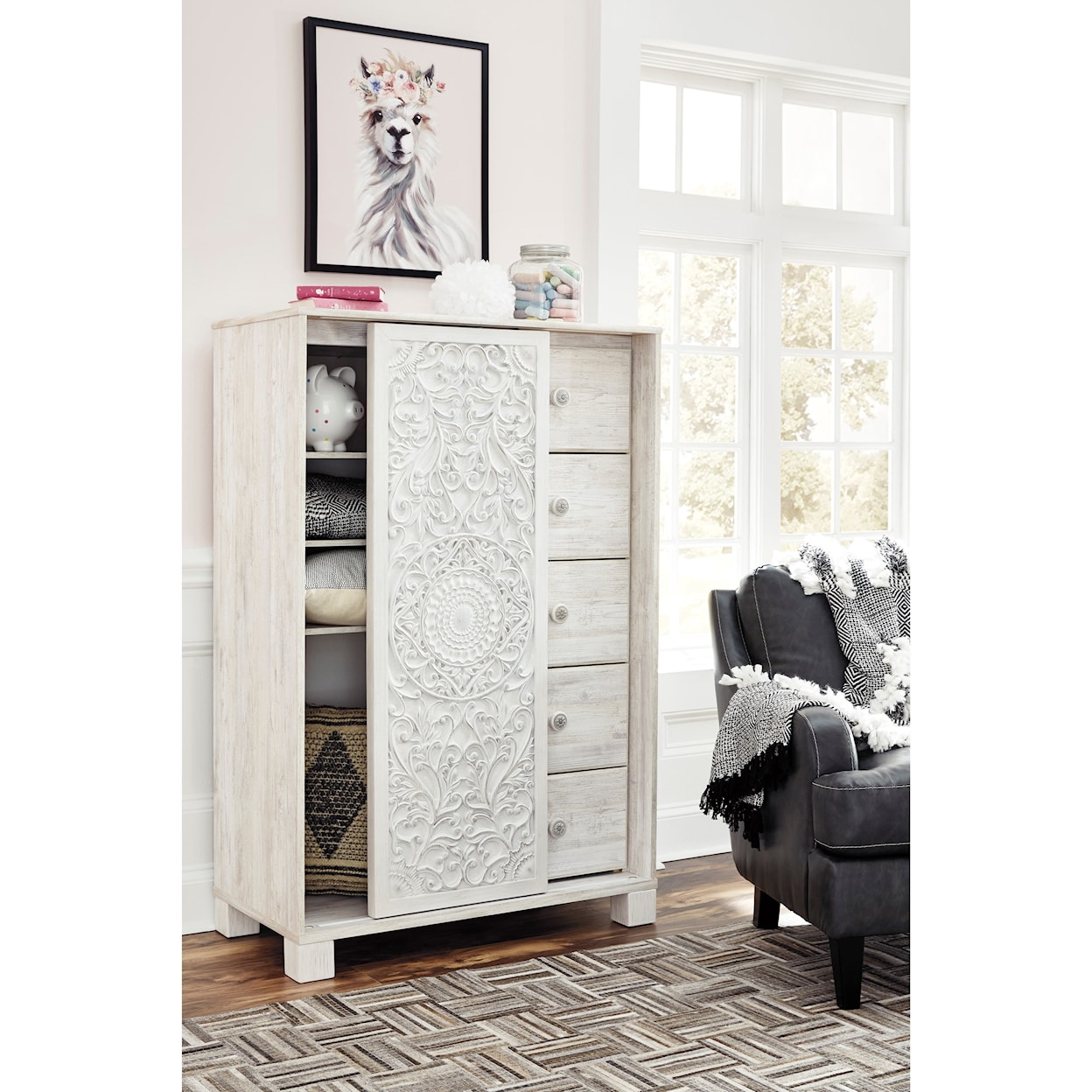 Ashley Furniture Signature Design Paxberry Dressing Chest