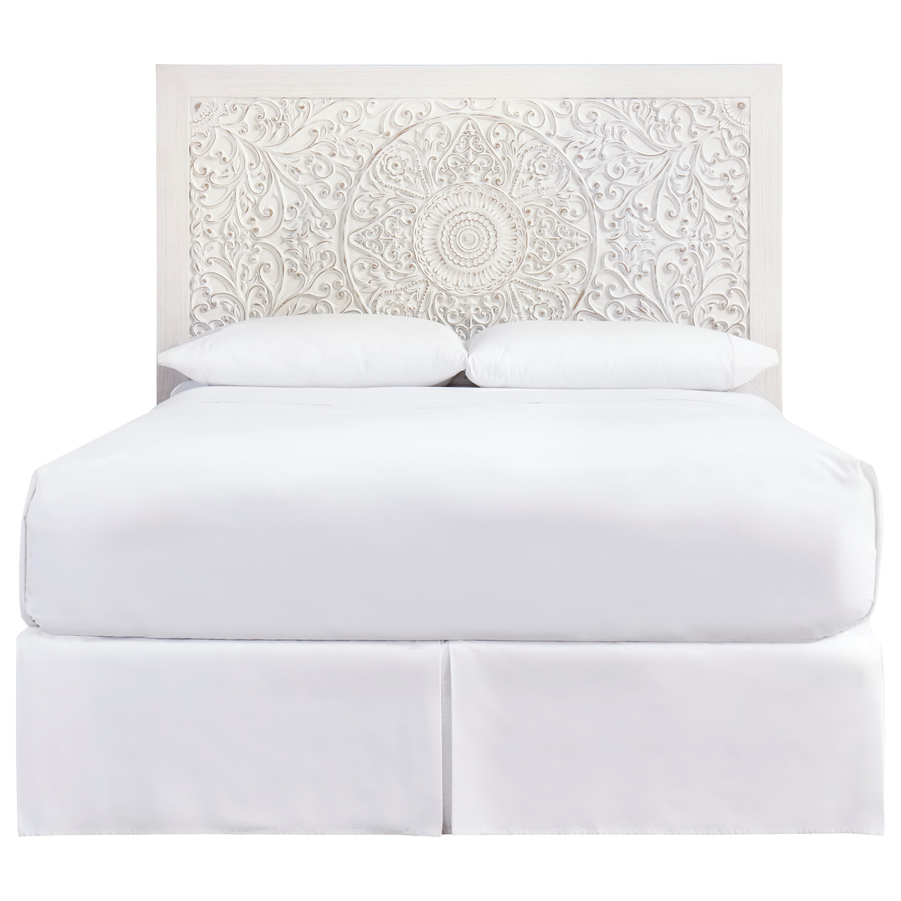 Medallion headboard deals queen