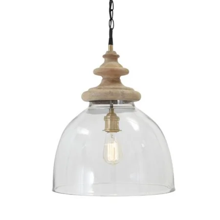 Farica Transparent Glass Pendant Light