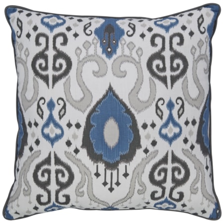 Damaria Blue Pillow