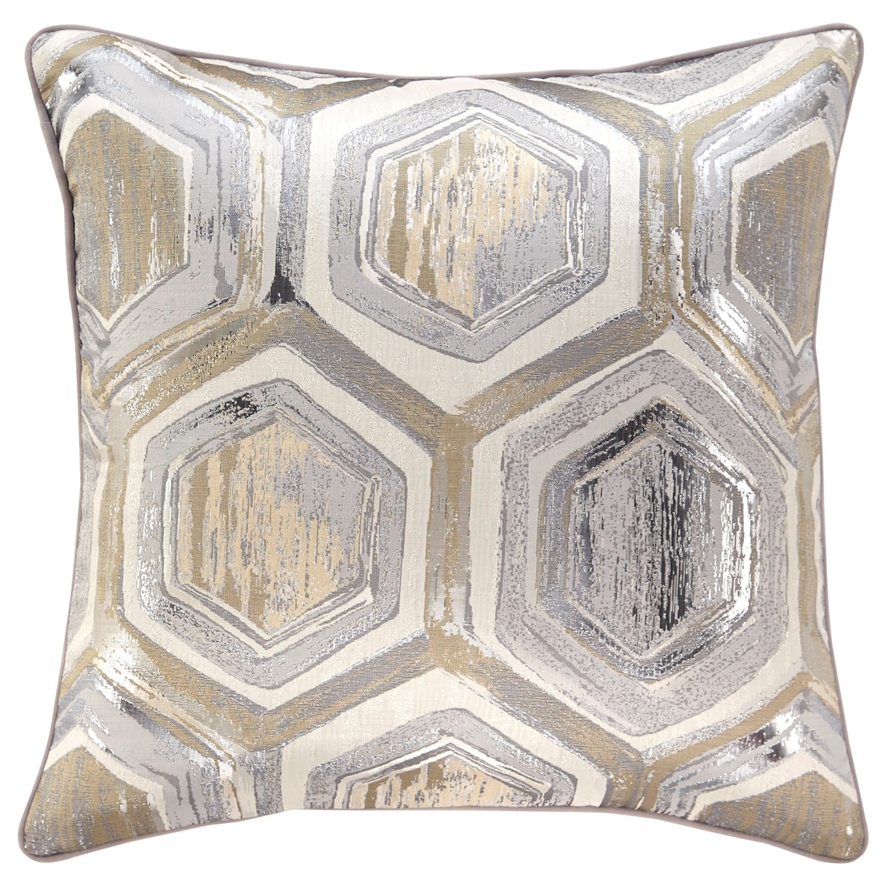 Signature Design by Ashley Meiling Meiling Metallic Pillow