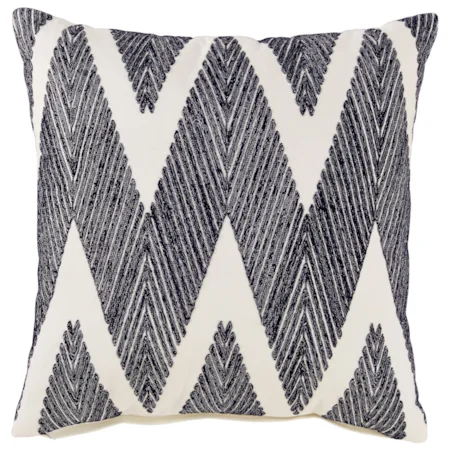 Carlina Black Pillow
