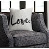 Signature Design by Ashley Mattia Mattia White/Black Pillow