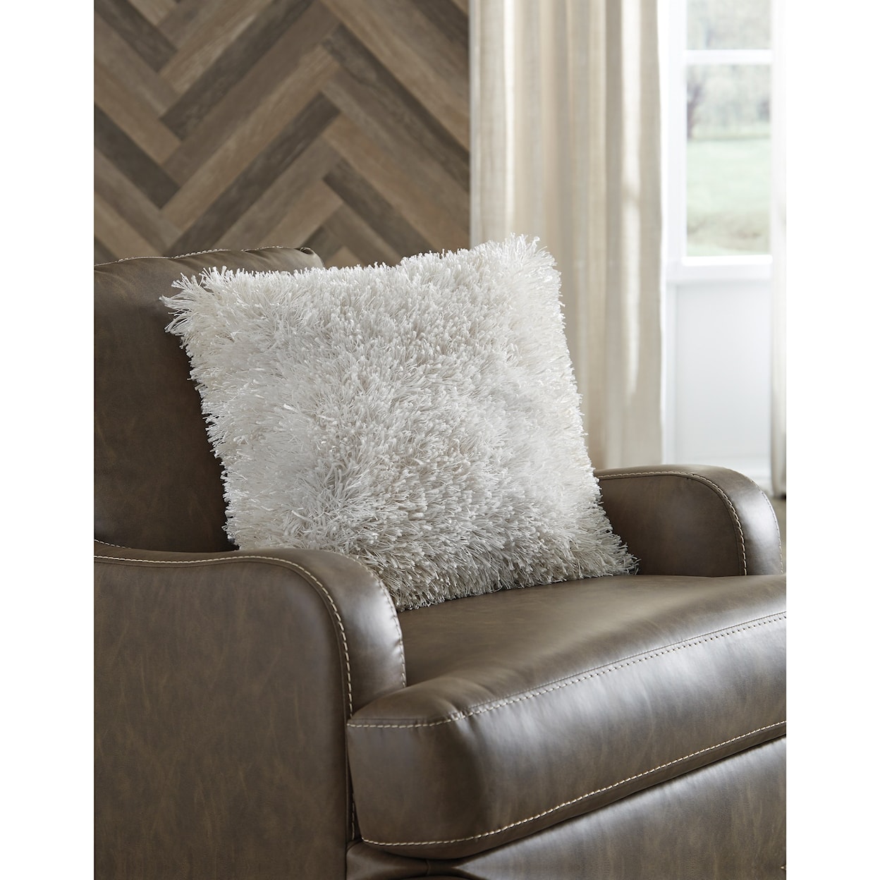 Ashley Furniture Signature Design Pillows Jasmen White Pillow