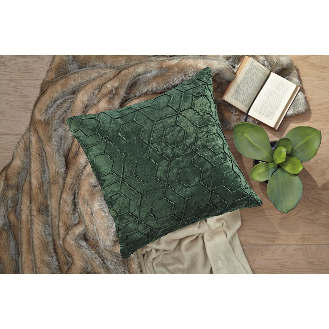 Ashley Furniture Signature Design Ditman Ditman Emerald Pillow