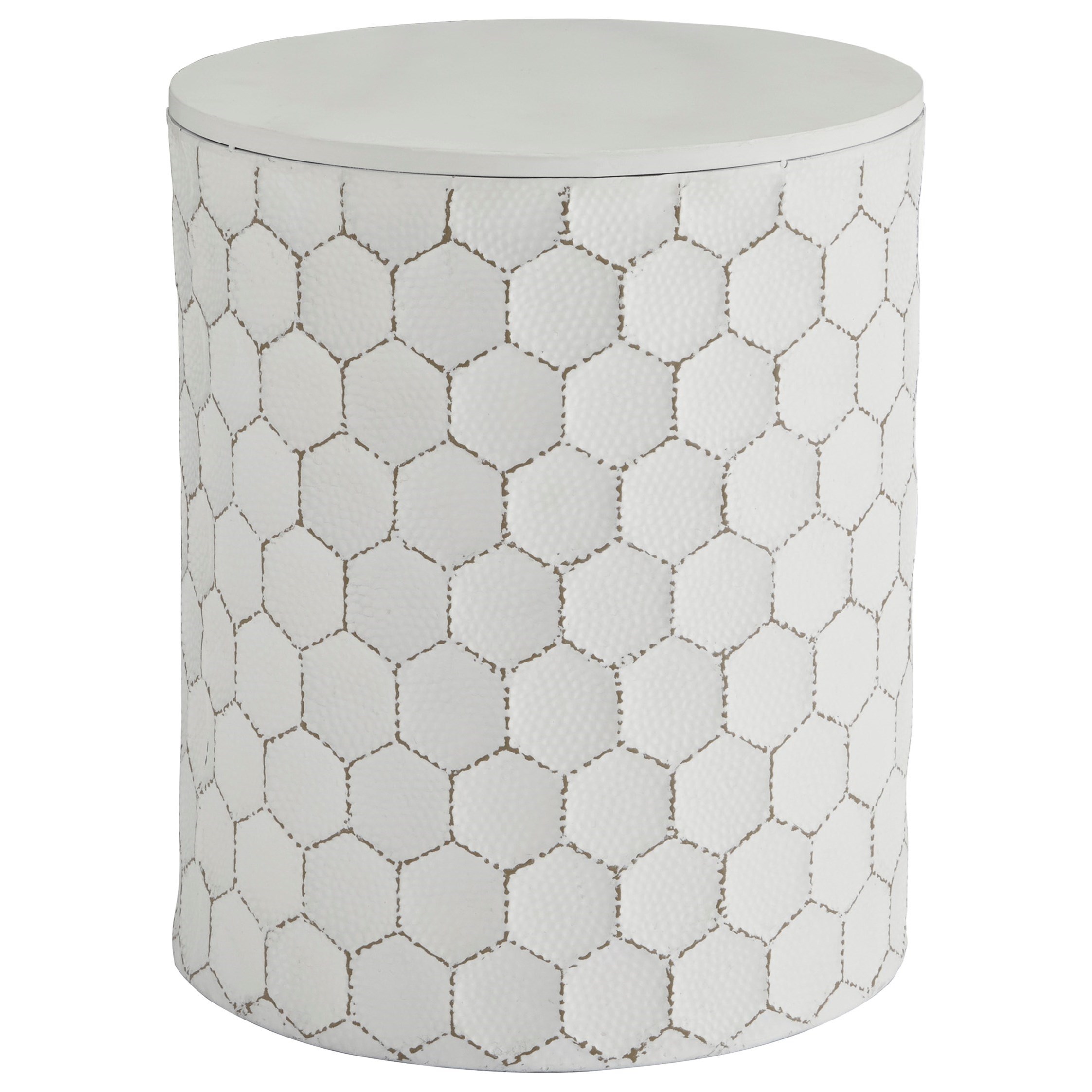Metal accent cheap stool
