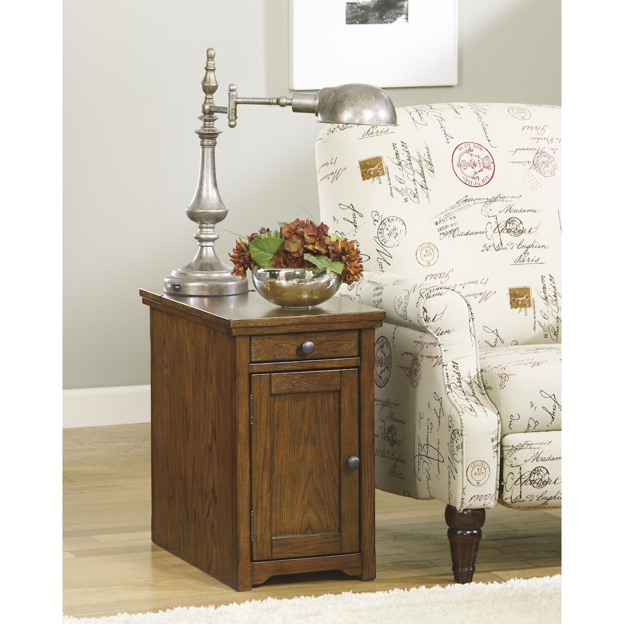 Signature Design by Ashley Laflorn Chair Side End Table