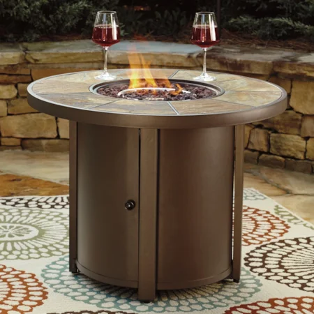 Round Fire Pit Table