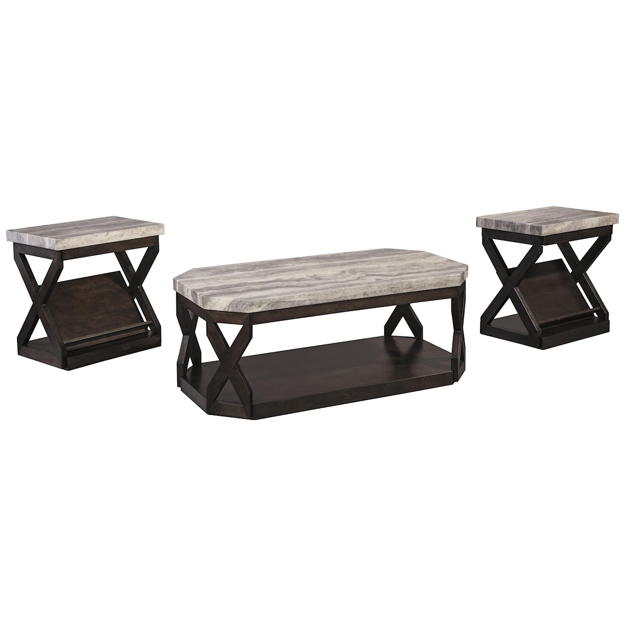 Ashley Furniture Signature Design Radilyn Occasional Table Set