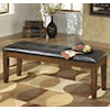 Signature Design by Ashley Ralene Large UPH Dining Room Bench