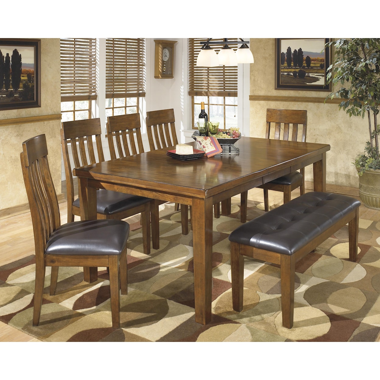 Benchcraft Ralene Large UPH Dining Room Bench