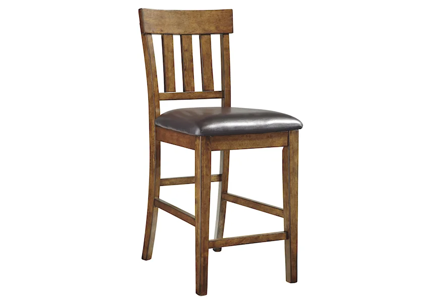 Ralene Upholstered Barstool by Signature Design by Ashley at Beck's Furniture