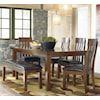 Signature Design by Ashley Furniture Ralene 6-Pc Dining Set with Bench