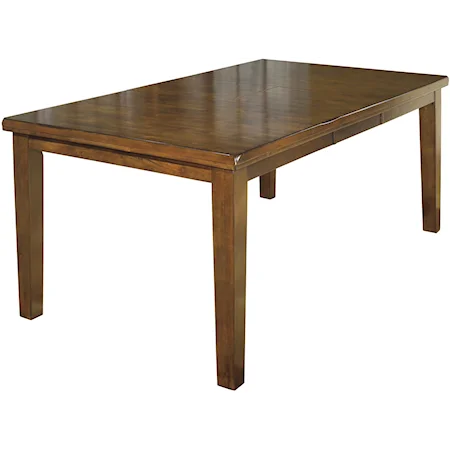 Rectangular Butterfly Leaf Dining Table