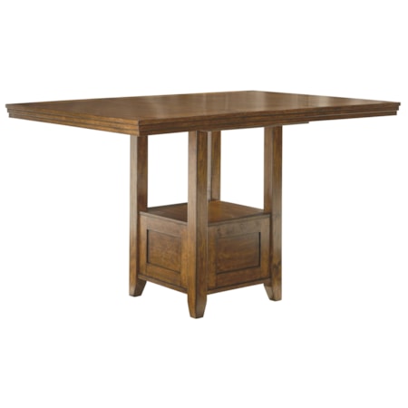 Rectangular Dining Room Counter EXT Table