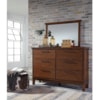 Signature Design by Ashley Ralene Dresser & Bedroom Mirror