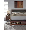 Signature Design by Ashley Ralene Queen Upholstered Bed with Storage Footboard