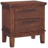 Signature Design by Ashley Ralene Two Drawer Night Stand