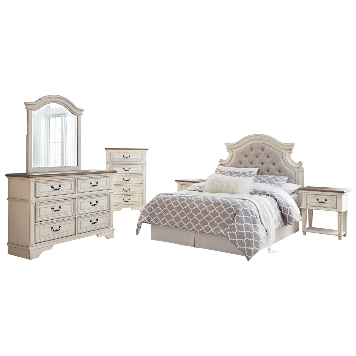 Ashley Furniture Signature Design Realyn Full Bedroom Group