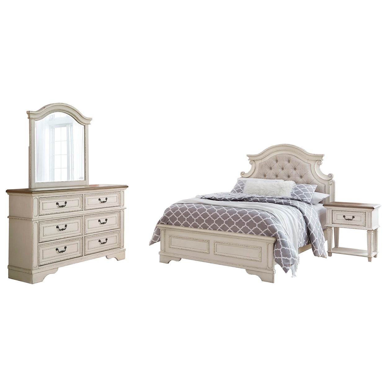 Ashley Signature Design Realyn California King Bedroom Group