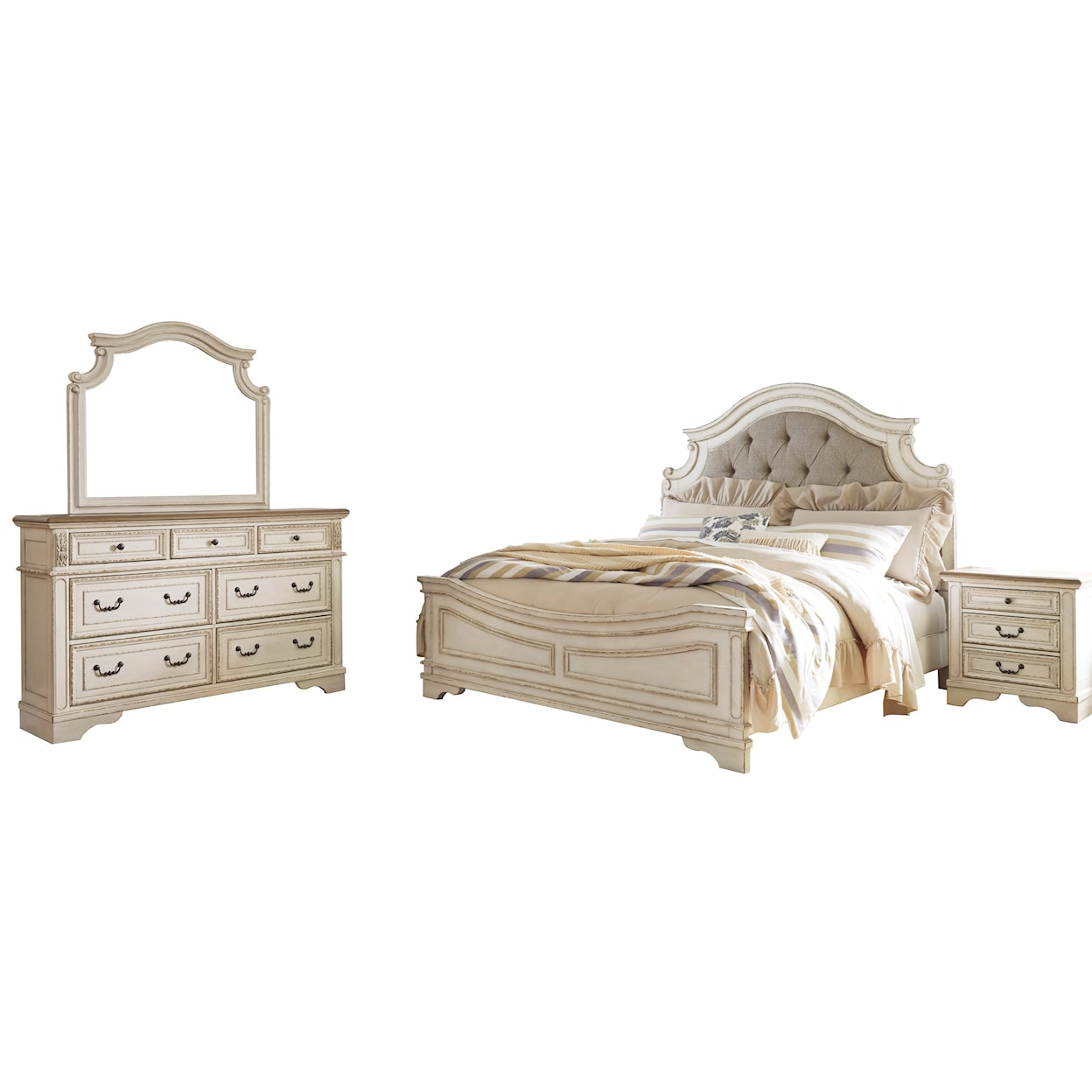 Signature Design by Ashley Realyn 6pc King Bedroom Group
