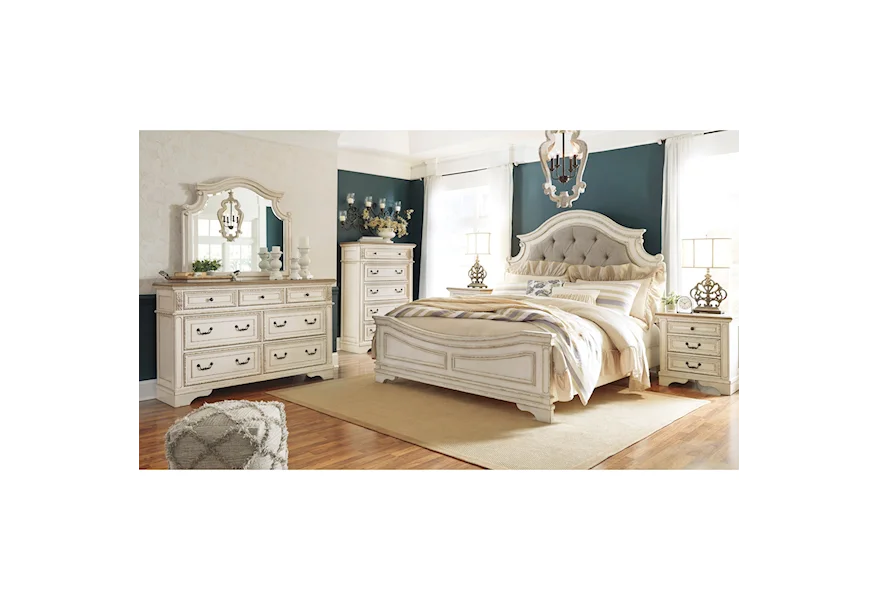 Realyn California King Bedroom Group by Signature Design by Ashley at Furniture Fair - North Carolina