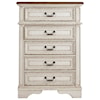 Signature Design by Ashley Realyn 5 Drawer Chest