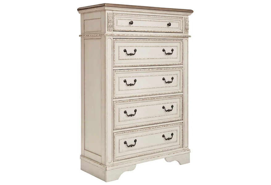 Realyn 5-Drawer Chest by Signature Design by Ashley at Zak's Home Outlet