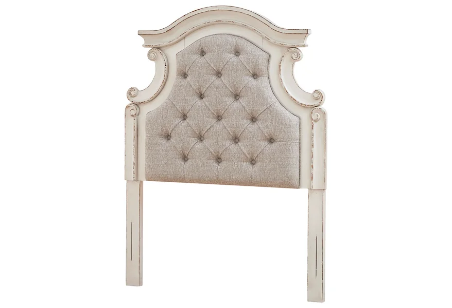 Realyn Twin Upholstered Panel Headboard by Signature Design by Ashley at Sparks HomeStore